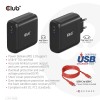 MOBILE TRAVEL CHARGER USB-C/100W CAC-1908EU CLUB3D