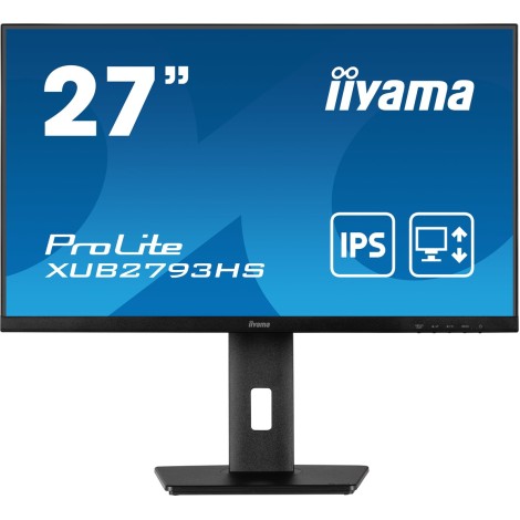 iiyama ProLite XUB2793HS-B6 LED display 68.6 cm (27") 1920 x 1080 pixels Full HD Black