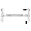 Desk frame | 71.5 - 121.5 cm | Maximum load weight 70 kg | White