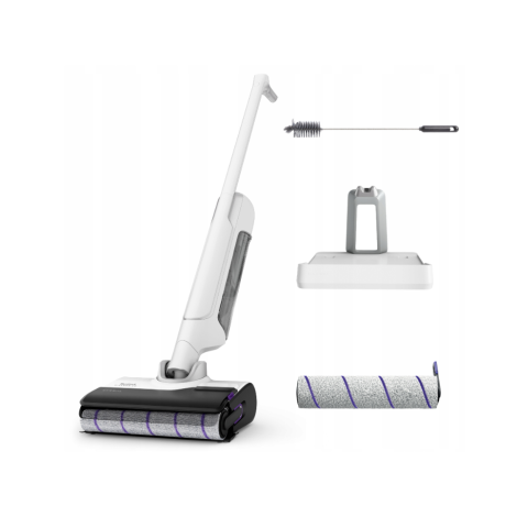 TEFAL Vacuum Cleaner | GF7540FO X-Clean 10 | Cordless operating | Stick | 200 W | 100-240 V | Operating time (max) 60 min | White/Silver