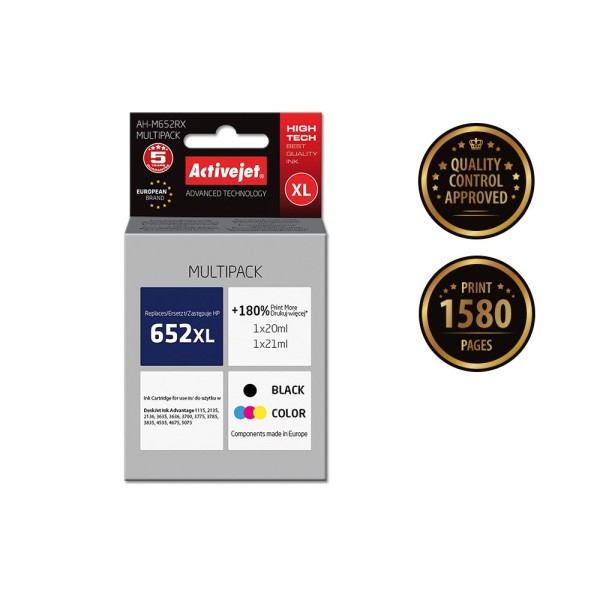 Activejet AH-M652RX ink (replacement for HP ...