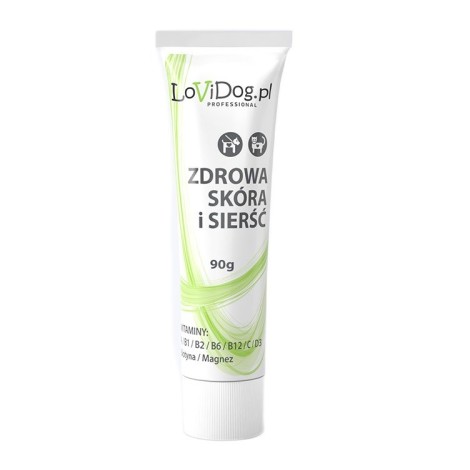 LOVIDOG Functional paste Healthy skin and coat - dog treat - 90g