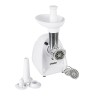 Mesko | Meat mincer | MS 4809 | White | 350 W | Middle size sieve; mince sieve; poppy sieve; plunger; sausage filler