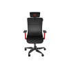 Genesis Ergonomic Chair Astat 700 Base material Aluminum; Castors material: Nylon with CareGlide coating | 700 | Black/Red