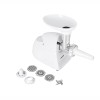 Mesko | Meat mincer | MS 4809 | White | 350 W | Middle size sieve; mince sieve; poppy sieve; plunger; sausage filler