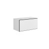 Cama full storage cabinet ROCO RO3 75/37/39 white/black/white