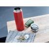 Leifheit 03273 travel mug 600 ml Black, Red Stainless steel