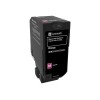 Lexmark 16K Magenta Return Program Toner Cartridge (CX725) | Lexmark Magenta