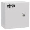 Tripp Lite SRIN4101010 SmartRack Outdoor Industrial Enclosure with Lock - NEMA 4, Surface Mount, Metal Construction, 10 x 10 x 10 in., Gray