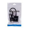 Lanberg AD-0017-BK video cable adapter 0.2 m VGA (D-Sub) HDMI Type A (Standard) Black