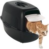 ROTHO Bailey Hooded litter box Black