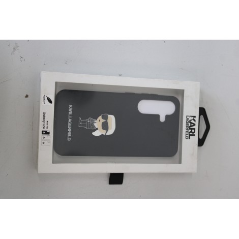 SALE OUT. Karl Lagerfeld KLHCS24SSMHKNPK S24 S921black Silicone Ikonik Metal Pin DIRTY PACKAGING | Karl Lagerfeld DIRTY PACKAGING