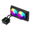Gamemax CPU Liquid Cooler | GLACIER 240 LCD BK | Intel, AMD