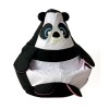 Sako bag pouffe Panda black and white L 105 x 80 cm