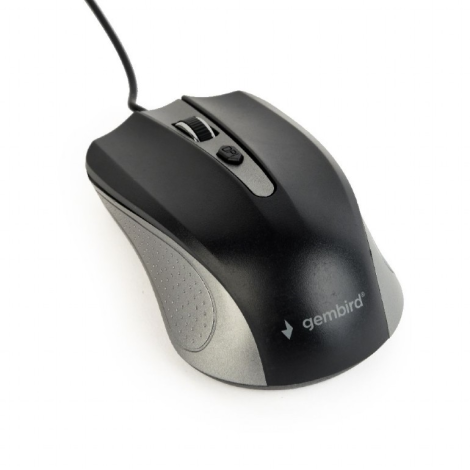 Gembird | MUS-4B-01-GB | Optical Mouse | USB | Spacegrey/Black