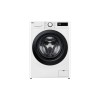 LG | Washing machine with dryer | F4DR509SBW | Energy efficiency class A | Front loading | Washing capacity 	9 kg | 1400 RPM | Depth 55 cm | Width 60 cm | Display | Rotary knob + LED | Drying system | Drying capacity 6 kg | Steam function | Direct drive |