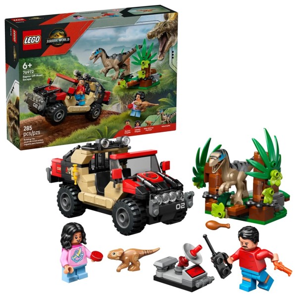 LEGO JURASSIC WORLD 76972 Raptor Off-Road ...