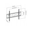 MULTIOFFICE LCD BRACKET 30-50" AR-18