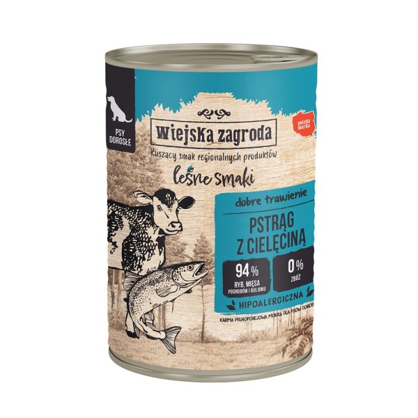 WIEJSKA ZAGRODA Forest flavors Trout with ...