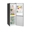 Candy | Refrigerator | CCE4T618EB | Energy efficiency class E | Free standing | Combi | Height 185 cm | No Frost system | Fridge net capacity 222 L | Freezer net capacity 119 L | Display | 39 dB | Black