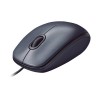 LOGI M90 corded optical Mouse grey