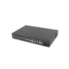 Lanberg Switch rack 19" POE+ 16x 100MB /2X COMBO  GIGABIT ETHERNET 150W