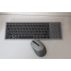 SALE OUT.  | Dell | Keyboard and Mouse | KM7120W | Wireless | 2.4 GHz, Bluetooth 5.0 | Batteries included | US | REFURBISHED | Bluetooth | Titan Gray | Numeric keypad | Wireless connection