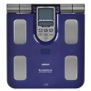 Omron BF511 Square Blue Electronic personal scale