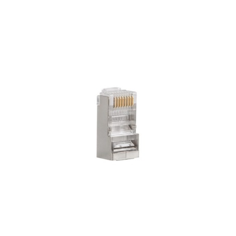 Lanberg | RJ45 CAT.6 FTP Plug 8P8C PASS Through Type, 100 pcs | PLS-6000EZ | Transparent