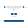 Hyper HyperDrive Flex 4 Port USB-C Hub, Blue | Hyper