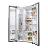 Haier Side by side Refrigerator HSW59F18EIMM (601L; inox)