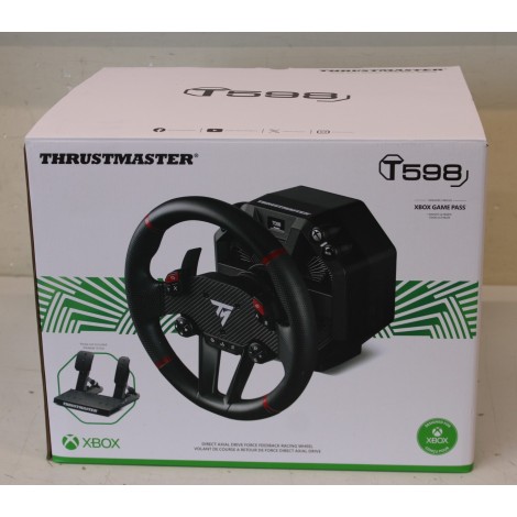 SALE OUT. Thrustmaster T-598 X Racing Wheel, for Xbox Series X/S, Black | Thrustmaster Racing Wheel, for Xbox Series X/S, PC | T-598 X | UNPACKED, USED | Black