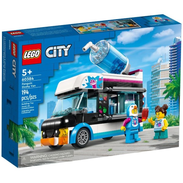 LEGO CITY 60384 PENGUIN SLUSHY VAN