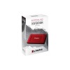 External SSD|KINGSTON|XS1000|2TB|USB 3.2|Write speed 1000 MBytes/sec|Read speed 1050 MBytes/sec|SXS1000R/2000G