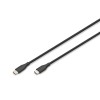 Digitus Silicone connection cable, 0.5 m | AK-300341-005-S | USB-C to USB-C