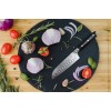 Nóż santoku Santoku Kohersen Elegance Ebony Wood 12,7cm