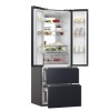 Haier Side by side Refrigerator HFW7720ENMB (477L; black)