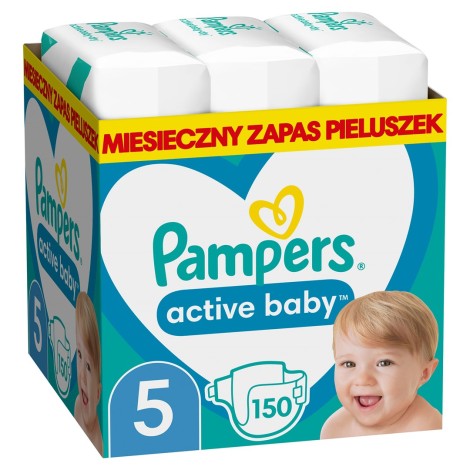 Pampers Active-Baby Monthly Box 150 pc(s)