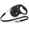 Flexi New CLASSIC 5 m Black Dog Retractable lead