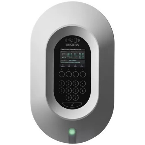 STAG EV STAG-EV-WB-11KW - Car battery charger 230/400 V AC (L-N / L-L), 3-phase Graphite, White (without charging cable/230V)