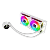 Gamemax | CPU Liquid cooler | ICEBURG 240 DIGITAL | White