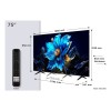TCL P79K 75P79K TV 190.5 cm (75") 4K Ultra HD Smart TV Wi-Fi Metallic 450 cd/m²
