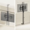 Maclean electric ceiling/floor mount, extendable, 43''-88'', VESA 600x400, max 60kg, 100-240V AC,50/60Hz