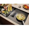 Induction hob with built-in extractor ELECTROLUX ECC83443CZ SaphirMatt black matt 80 cm
