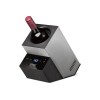 Caso | Wine Cooler | WineCase Deluxe Inox | Bottles capacity 1 | Black/Silver