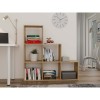 Topeshop STEP ARTISAN 3X3 living room bookcase