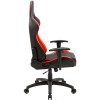 Onex PVC; Nylon caster; Metal | Onex | Gaming chair | ONEX GX220 | Black/ red