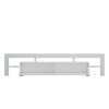 Cama TV stand TORO 200 grey/white gloss