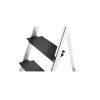 Hailo L100 TopLine 8050-807 Step Ladder Aluminium, Black | Ladder