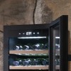 Caso | Smart Wine Cooler | WineExclusive 38 | Energy efficiency class G | Free standing | Bottles capacity 38 bottles | Cooling type Compressor technology | Black